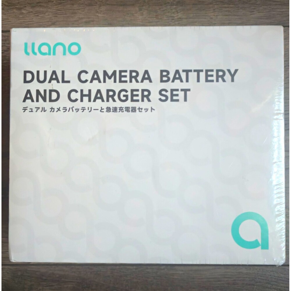 llano Dual Camera Battery & Fast Charger Set for GoPro Hero 13 AHDBT-1301H NEW